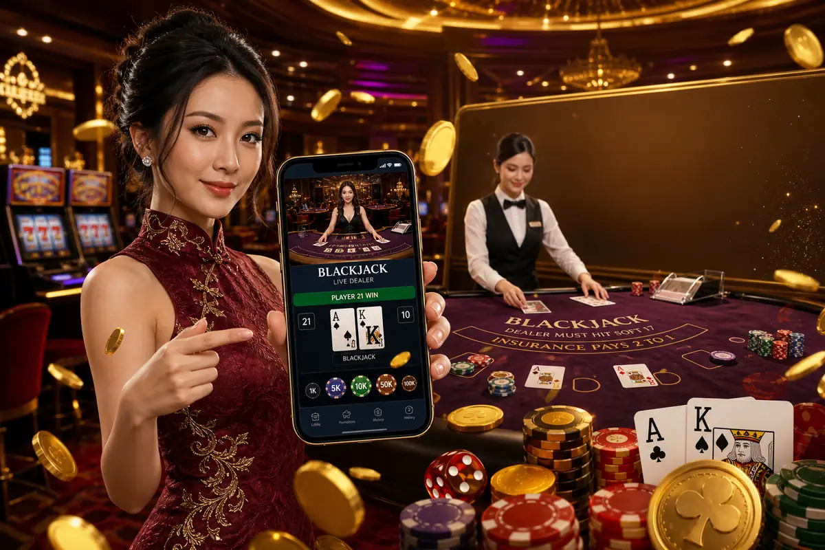wafa888 Live Dealer ဒိုင်လာ ကစားမှု